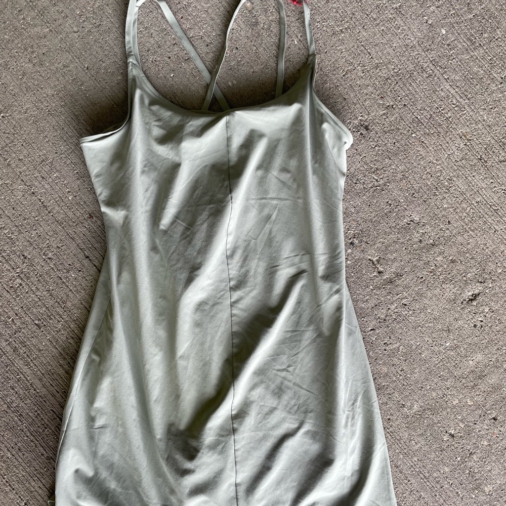 Columbia Women’s size small Sleek Light Green/Mint  Strappy Dress With shorts
